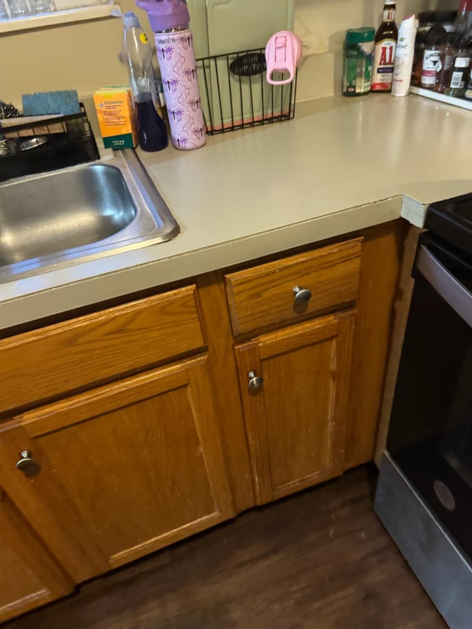 Cabinet work, after